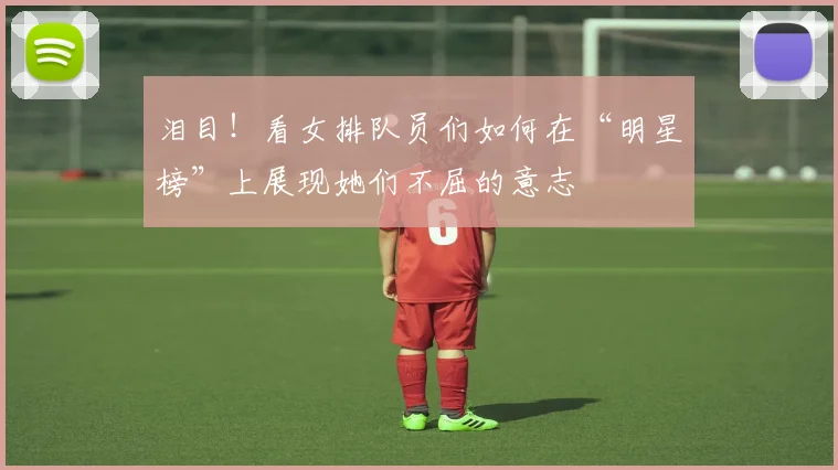 泪目！看女排队员们如何在“明星榜”上展现她们不屈的意志